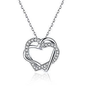 Love necklace pendant necklace diamond necklace female gift May